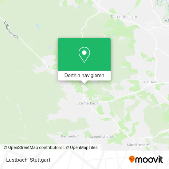 Lustbach Karte