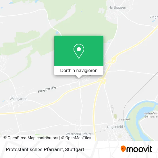 Protestantisches Pfarramt Karte