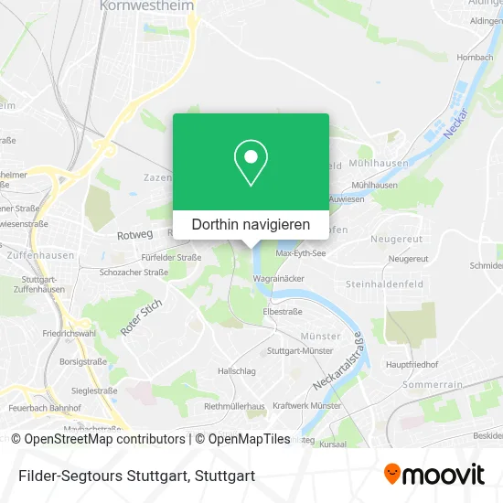 Filder-Segtours Stuttgart Karte