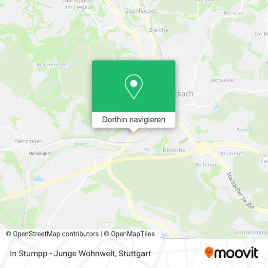 In Stumpp - Junge Wohnwelt Karte
