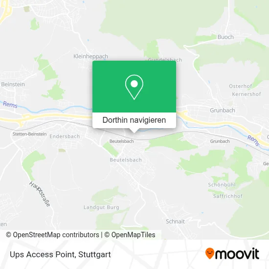 Ups Access Point Karte