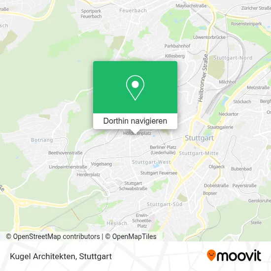Kugel Architekten Karte
