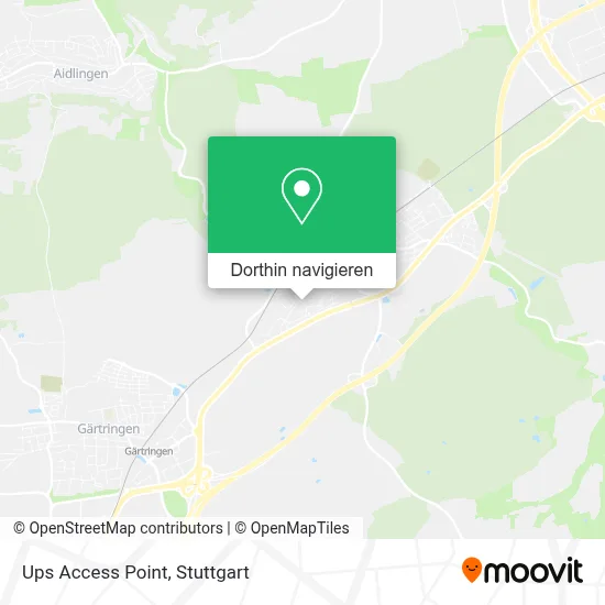 Ups Access Point Karte