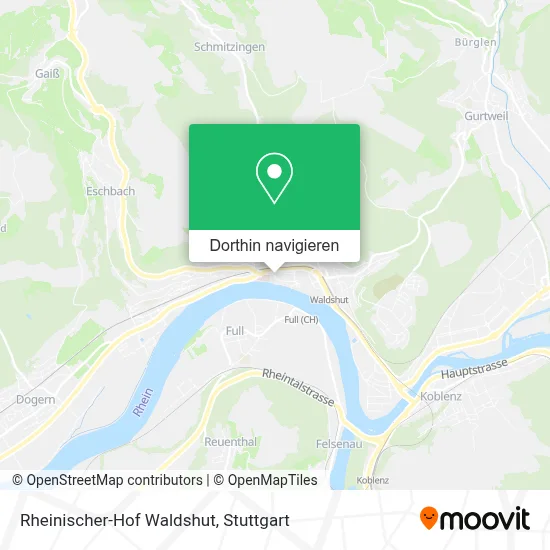 Rheinischer-Hof Waldshut Karte