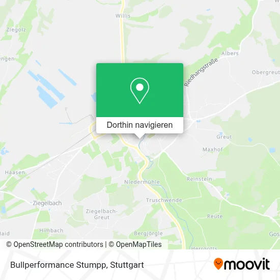 Bullperformance Stumpp Karte