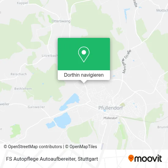 FS Autopflege Autoaufbereiter Karte