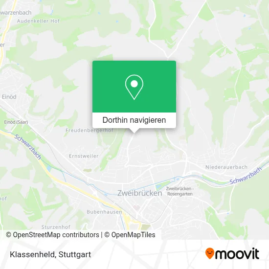 Klassenheld Karte
