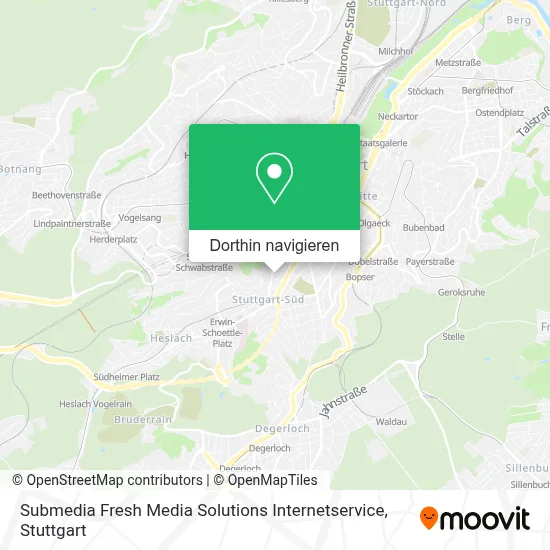 Submedia Fresh Media Solutions Internetservice Karte