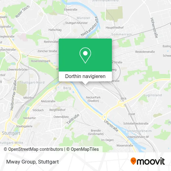 Mway Group Karte