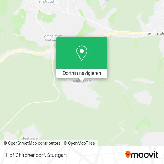 Hof Chirphendorf Karte