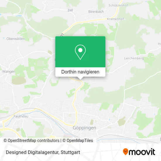 Designed Digitalagentur Karte