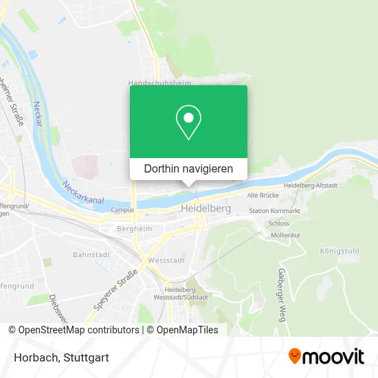 Horbach Karte