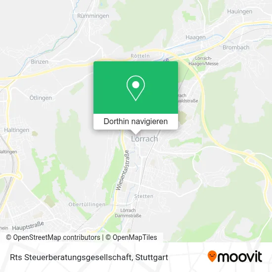 Rts Steuerberatungsgesellschaft Karte