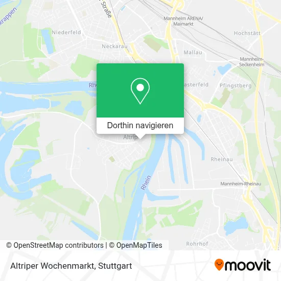 Altriper Wochenmarkt Karte