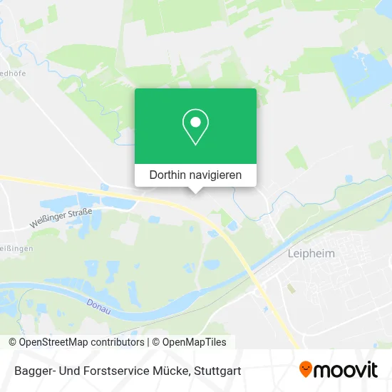 Bagger- Und Forstservice Mücke Karte