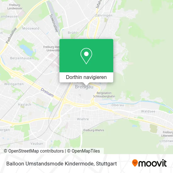 Balloon Umstandsmode Kindermode Karte