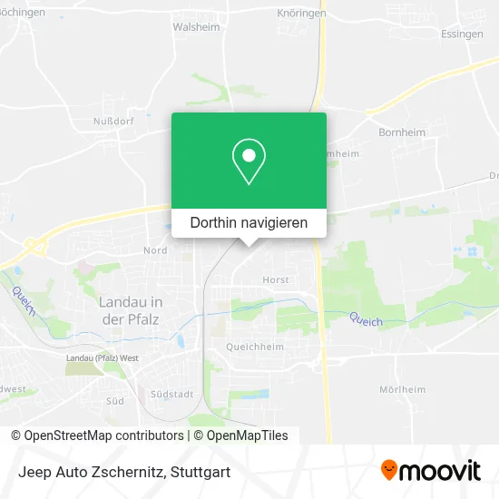 Jeep Auto Zschernitz Karte