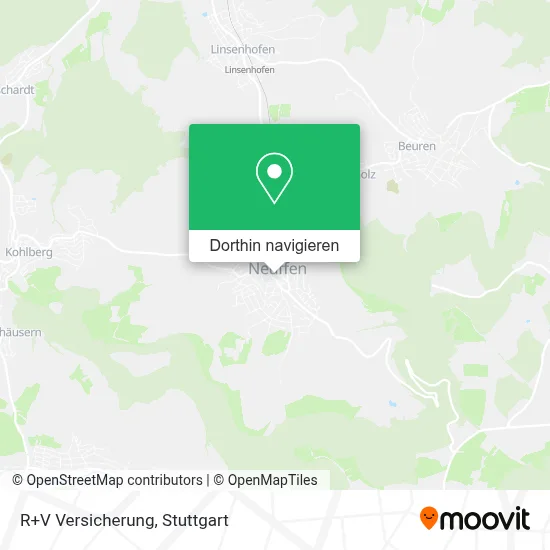 R+V Versicherung Karte