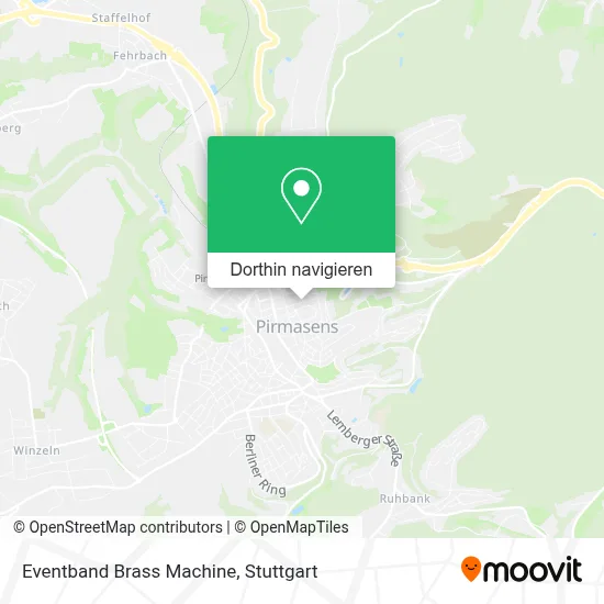 Eventband Brass Machine Karte