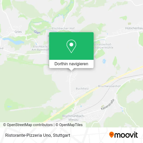 Ristorante-Pizzeria Uno Karte