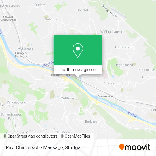 Ruyi Chinesische Massage Karte