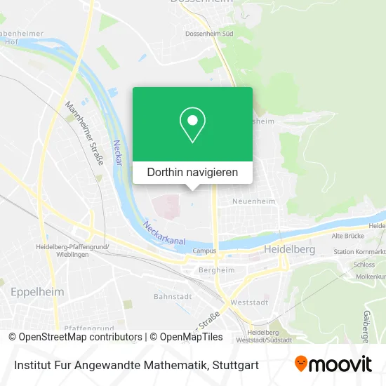 Institut Fur Angewandte Mathematik Karte