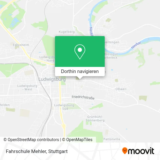 Fahrschule Mehler Karte