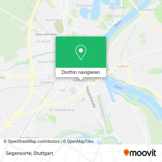Segensorte Karte