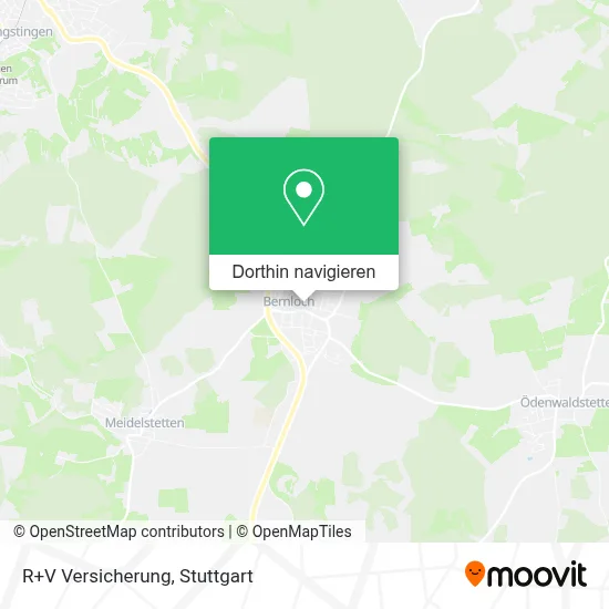 R+V Versicherung Karte