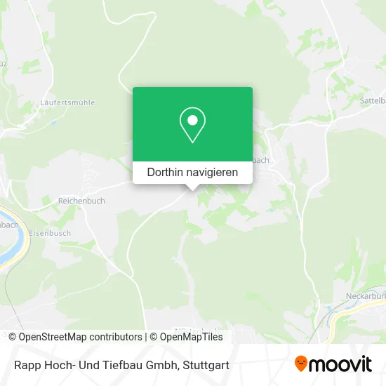 Rapp Hoch- Und Tiefbau Gmbh Karte