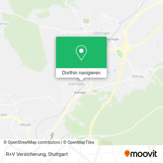 R+V Versicherung Karte