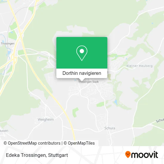Edeka Trossingen Karte