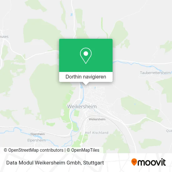 Data Modul Weikersheim Gmbh Karte