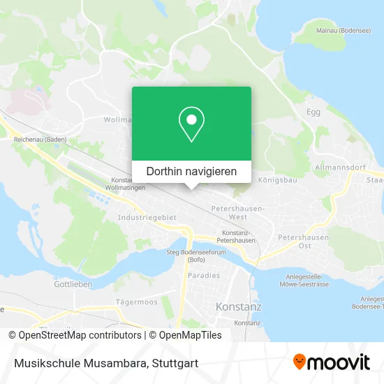 Musikschule Musambara Karte