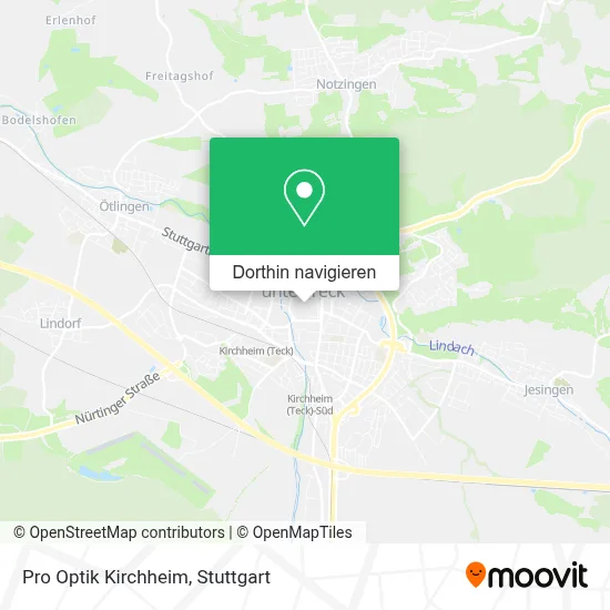 Pro Optik Kirchheim Karte
