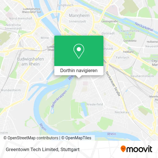Greentown Tech Limited Karte