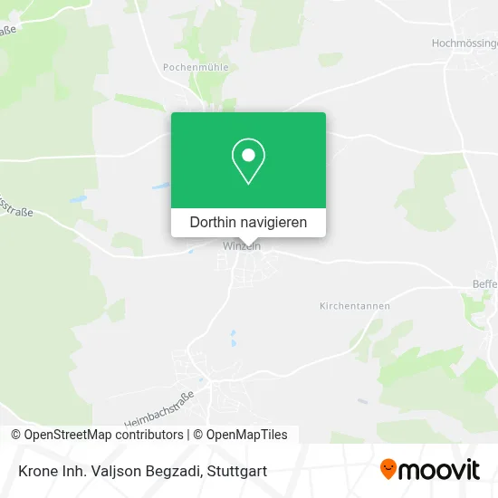 Krone Inh. Valjson Begzadi Karte