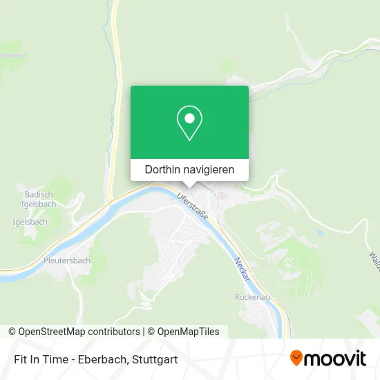 Fit In Time - Eberbach Karte