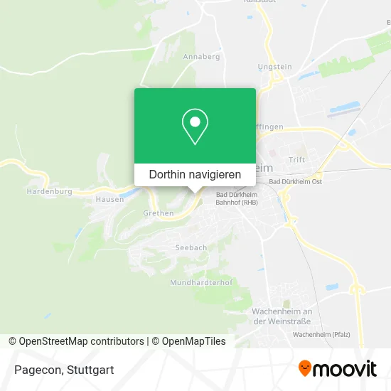 Pagecon Karte