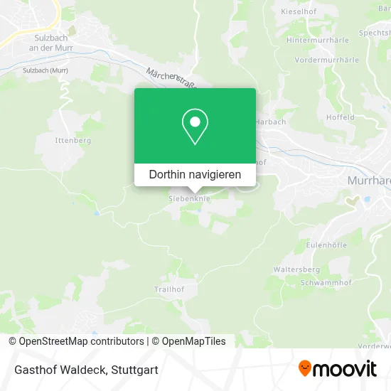 Gasthof Waldeck Karte
