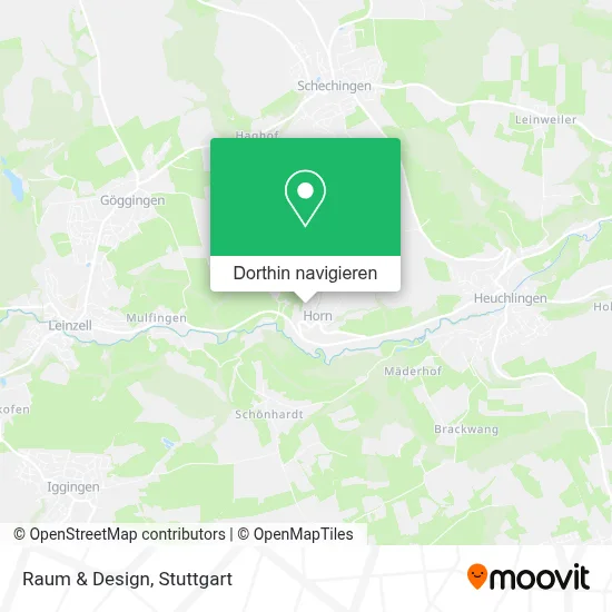 Raum & Design Karte
