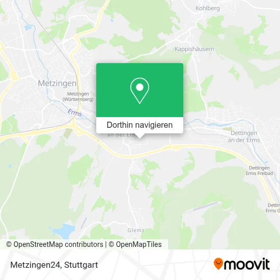 Metzingen24 Karte