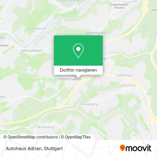Autohaus Adrian Karte