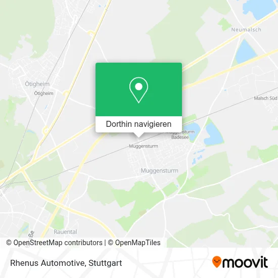 Rhenus Automotive Karte