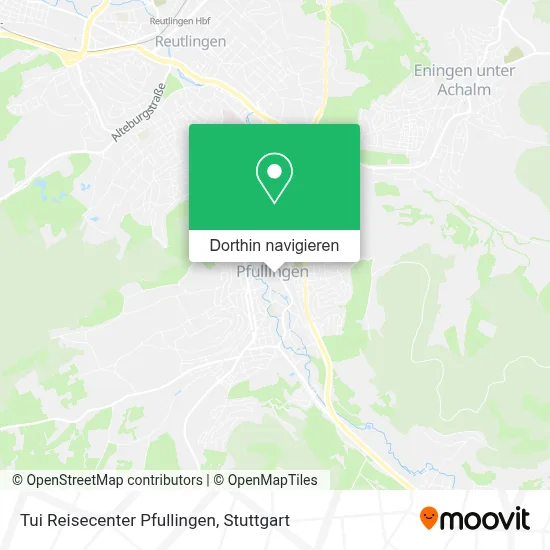 Tui Reisecenter Pfullingen Karte