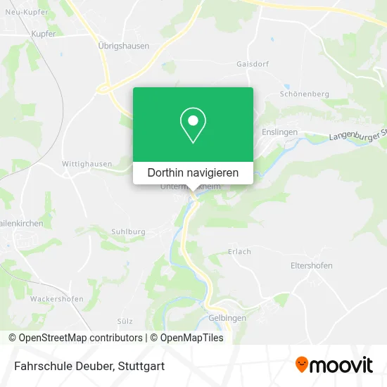 Fahrschule Deuber Karte
