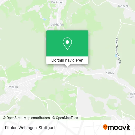 Fitplus Wehingen Karte