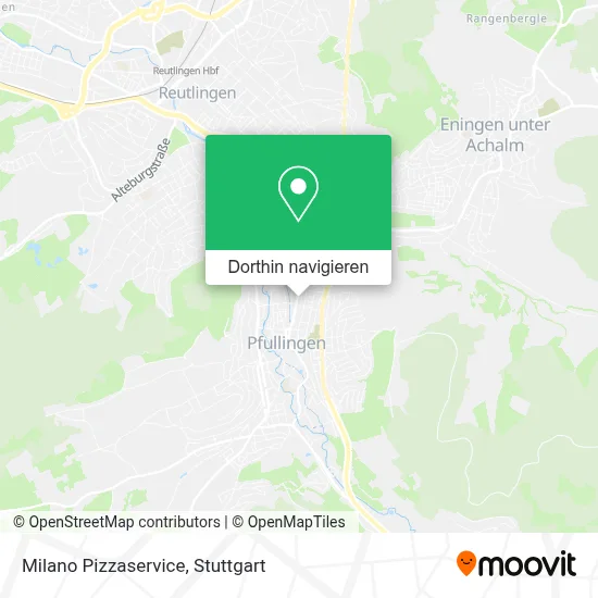 Milano Pizzaservice Karte