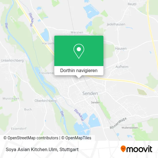Soya Asian Kitchen.Ulm Karte