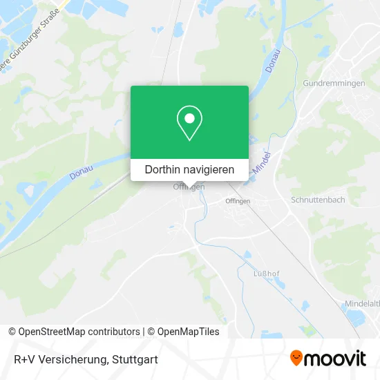 R+V Versicherung Karte